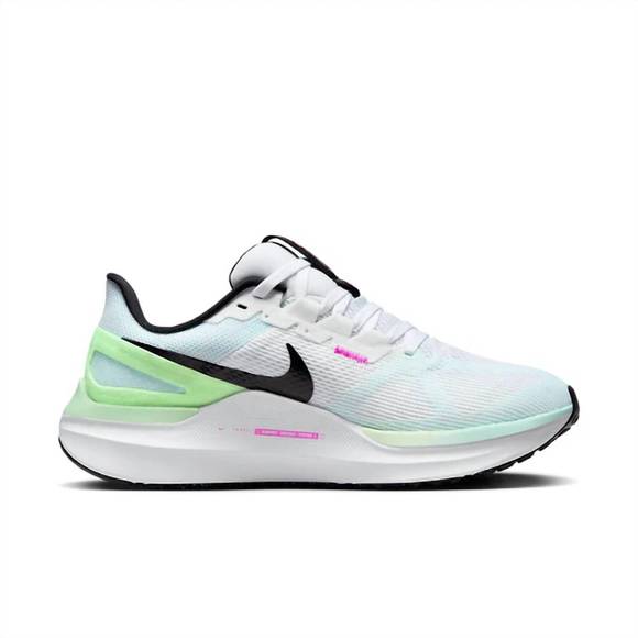NEW NIKE women's air zoom structure 25 running shoe in 105 - Picture 1 of 3